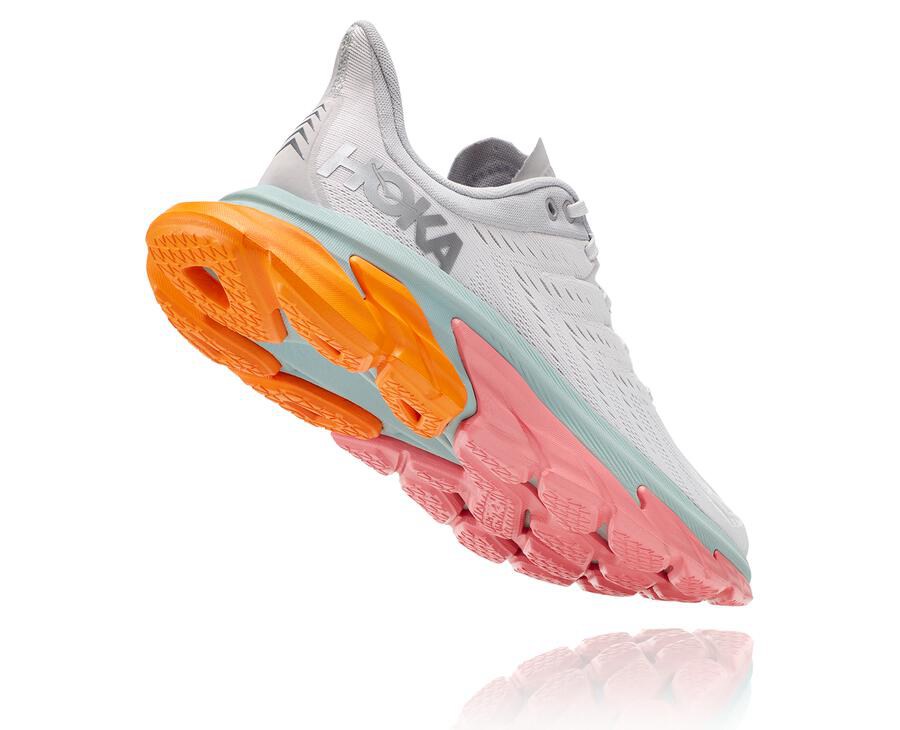 Hoka One One Koşu Ayakkabısı Erkek Beyaz - Clifton Edge - IT3027416